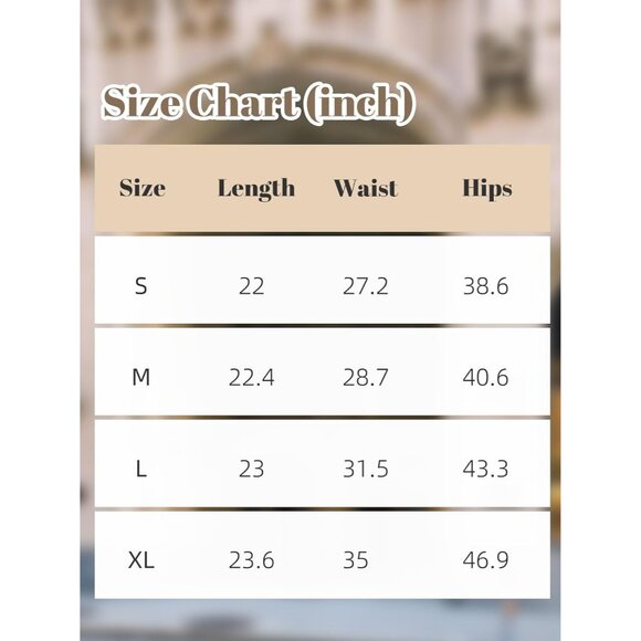 Elegant Above-Knee Khaki Skirt with Invisible Zip - Casual to Formal Style - Picture 6 of 6